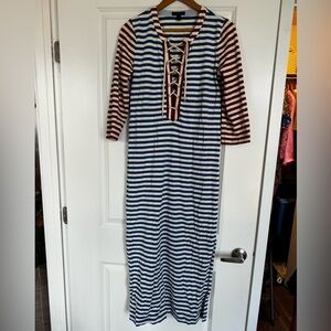 Maxi cotton J crew dress size S